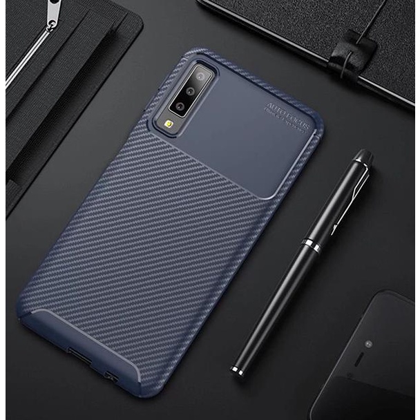 Case Samsung A7 2018 Case Softcase Original - Hitam