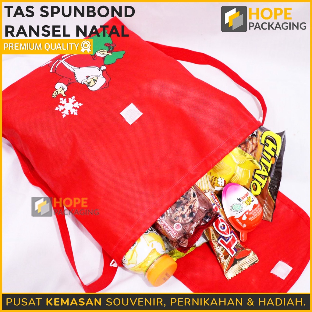 Tas Spunbond Ransel Anak / Souvenir Ulang Tahun / ultah / Tas custom /  happy birthday Anak kantong lebaran Uk 32.5x33.5cm Karakter Binatang