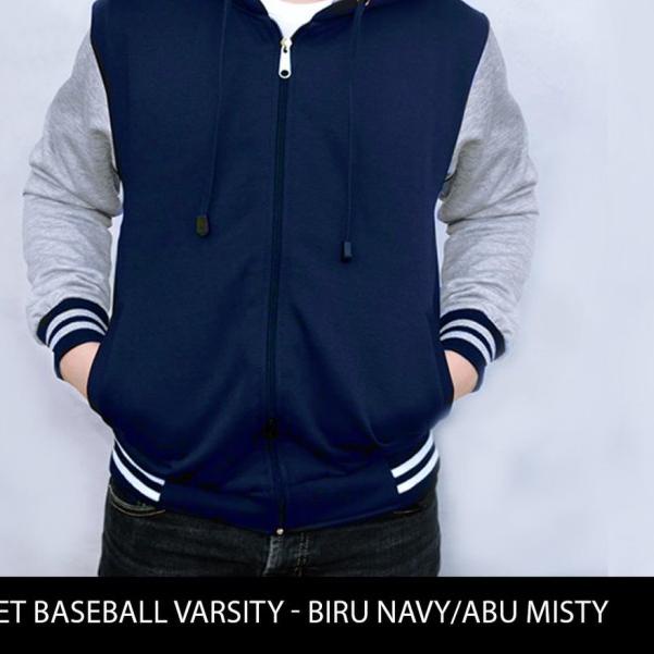 JAKET HOODIE ZIPPER RAGLAN VARSITY HOODIE RAGLAN JAKET RAGLAN POLOS - Hitam - Kuning, M