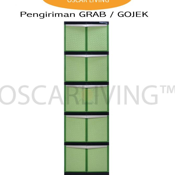 

Lemari Plastik Tabitha 5 Susun - HIJAU stock ready