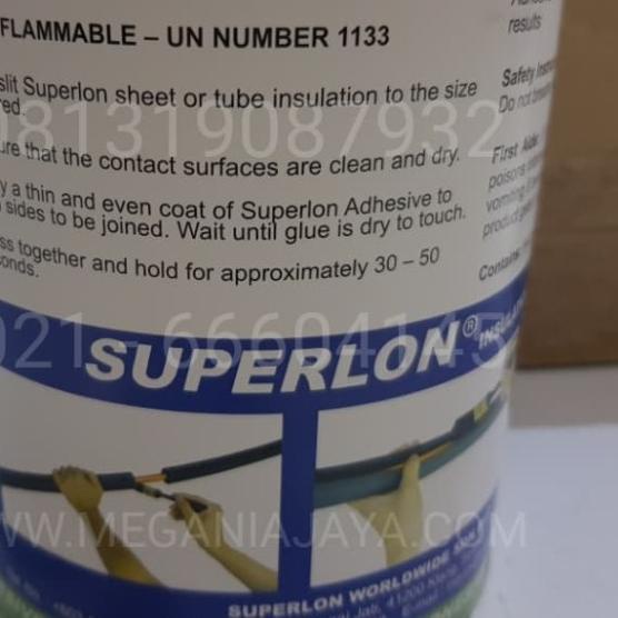 

LEM PEREKAT SUPERLON /SUPERLON INSULATION ADHESIVE