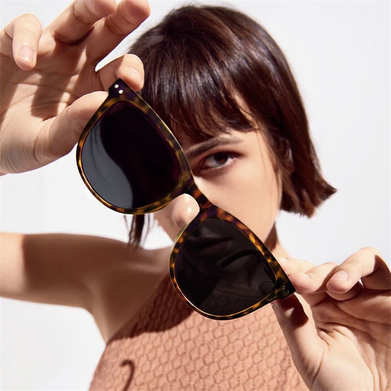 PA Kacamata Hitam Wanita Lipat Korea Fashion KacaMata Gaya Pantai Terbaru Bisa di LIPAT Sunglasses Anti-UV 400 Wanita Pria Import Kacamata Murah KC042