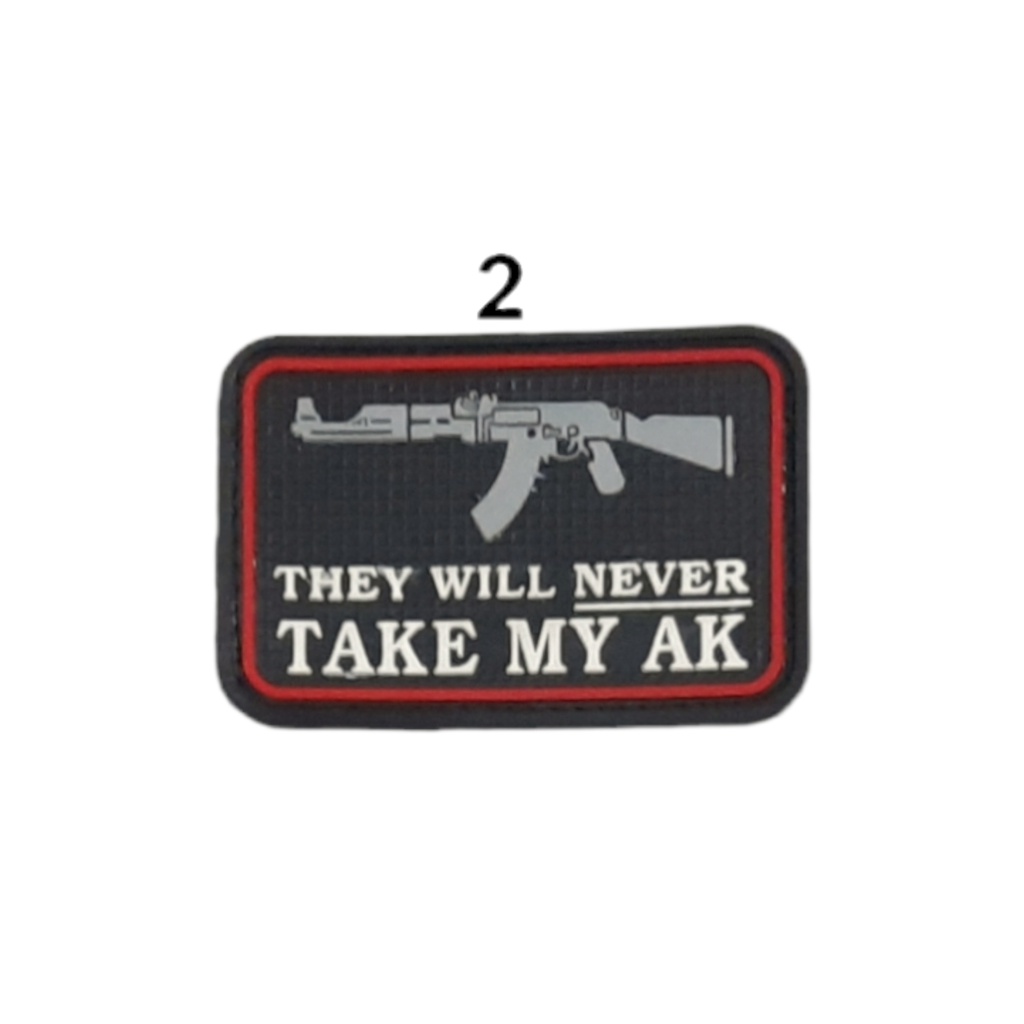 Patch Rubber Logo Sniper SS, AKM ZombiKILLER