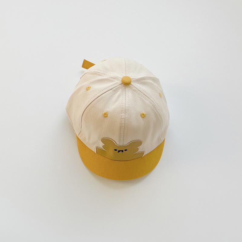 COD - topi baseball anak unisex lucu motif HUG BEAR usia 1-3 tahun / topi anak laki laki dan perempuan ala korea