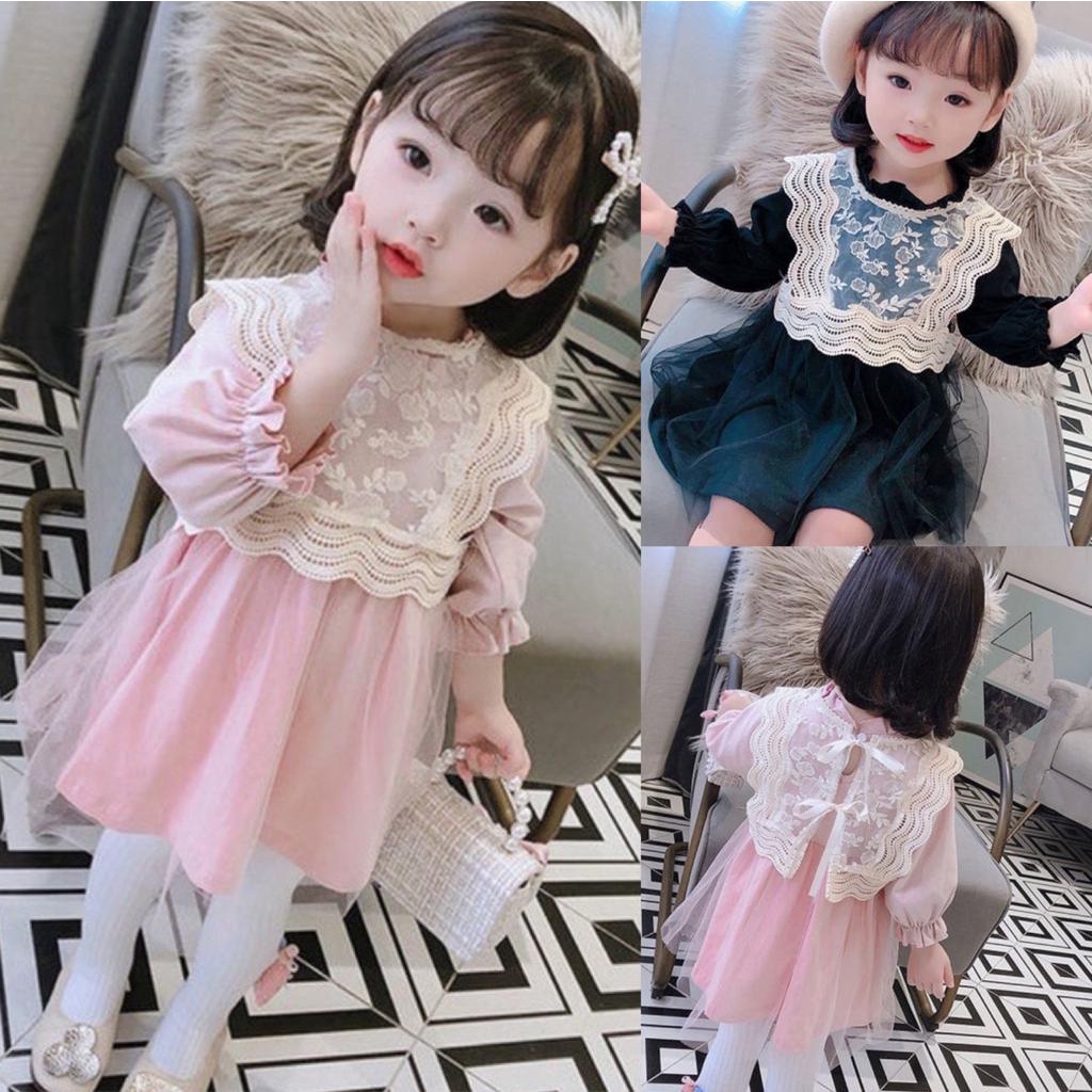 0-4Thn, DR152-Dress Bayi Perempuan Lace Wonderland