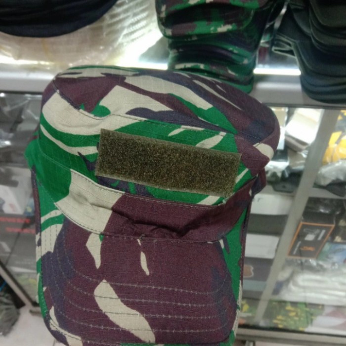 Univ Topi Pet Loreng Jatah Tni Ad