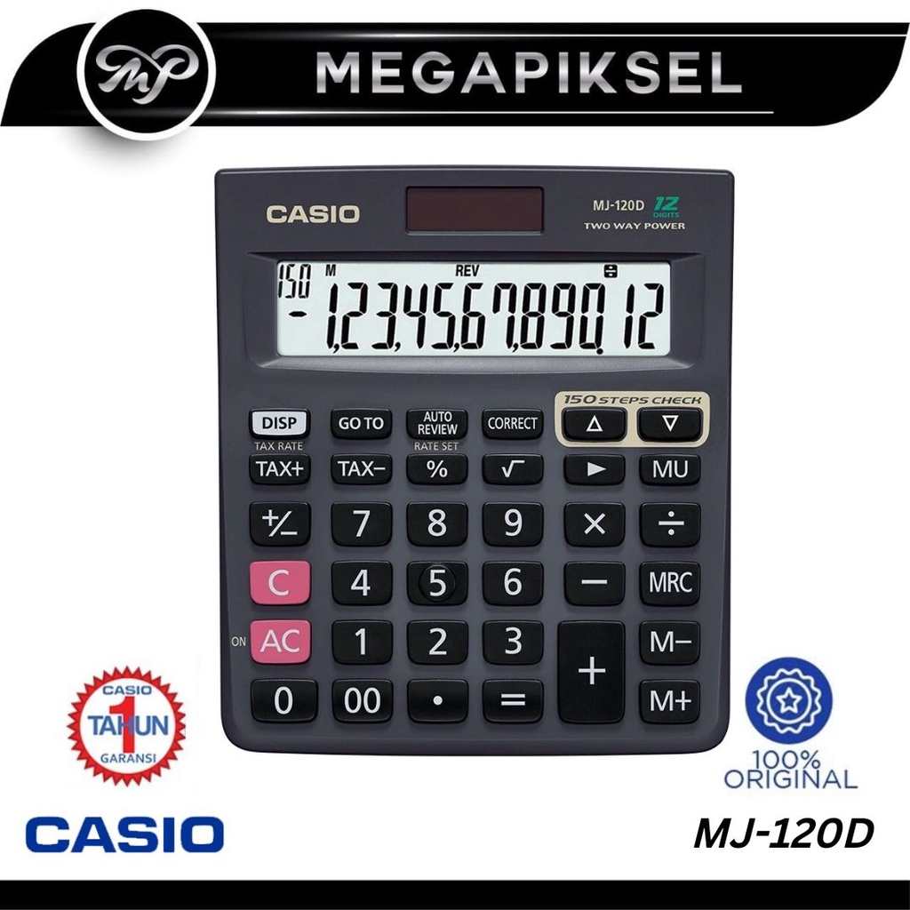

CASIO MJ-120D - Kalkulator