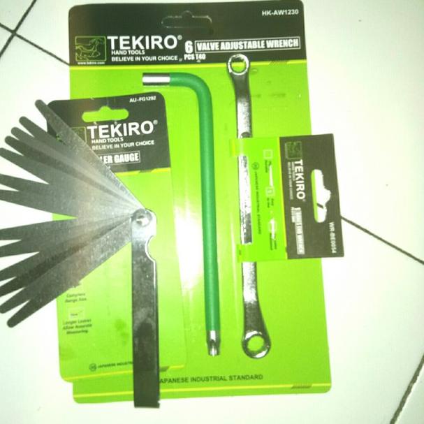 Kunci setelan klep kunci stel klep tekiro set