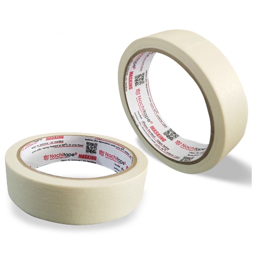 LAKBAN KERTAS  MASKING TAPE - NACHI TAPE 24MM (20YARD)