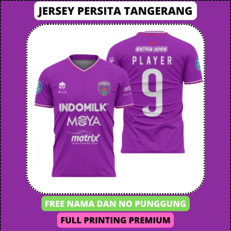 JERSEY PERSITA TANGERANG TERBARU LIGA 1 BRI INDONESIA 2022 KAOS BOLA