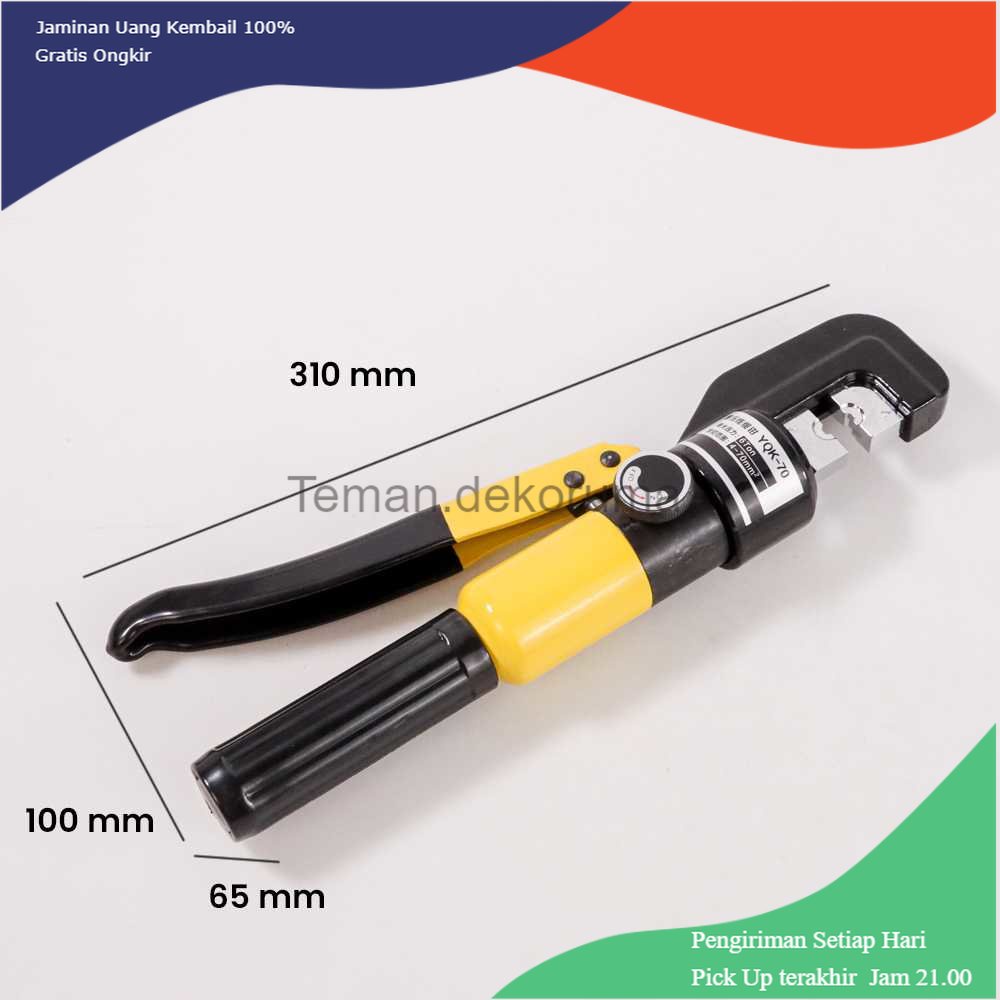 TD - PR2 IBOSAD Tang Crimper Hydraulic Cable Plier Compression Tool - YQK-70