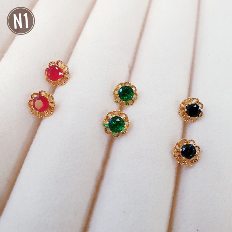 Anting Tusuk Permata Xuping Cantik Dan Simple Fashion Perhiasan N30112201