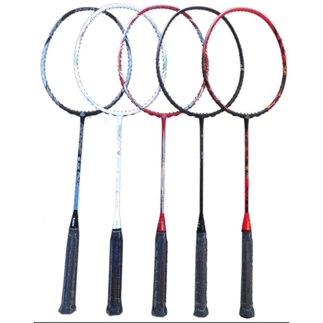 Raket Badminton Kansa Avatar Air Api Angin Tanah Kayu + Senar