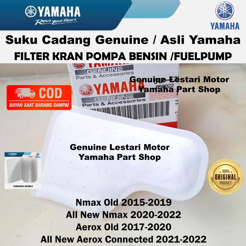Filter Fuel Pump Kran Pompa Bensin Fuelpump All New Nmax N Max Aerox Old Asli Yamaha Surabaya