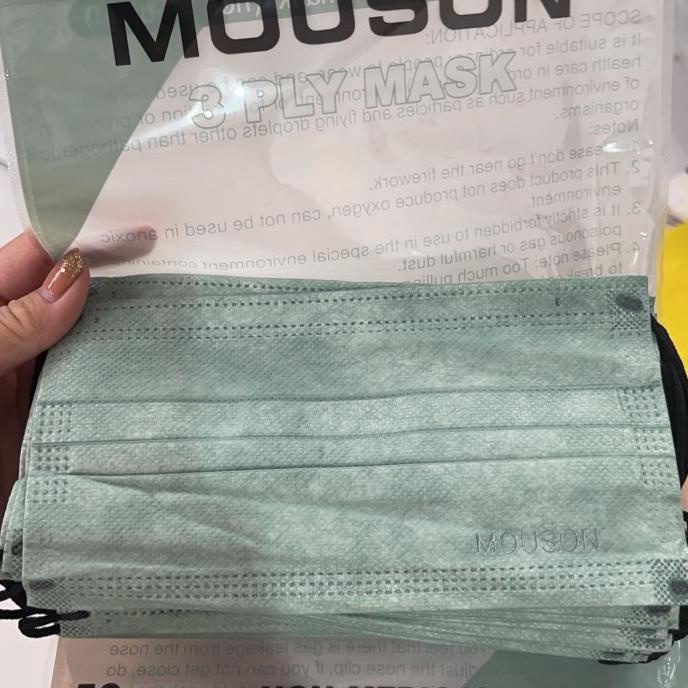 Masker Earloop Mouson isi 50pcs t-shusantydwi