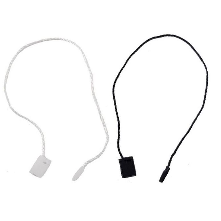 

☉ tali hangtag nilon 100 biji tali nylon tali string pin snap pin loopin lockpin tali benang nilon gantungan label baju イ