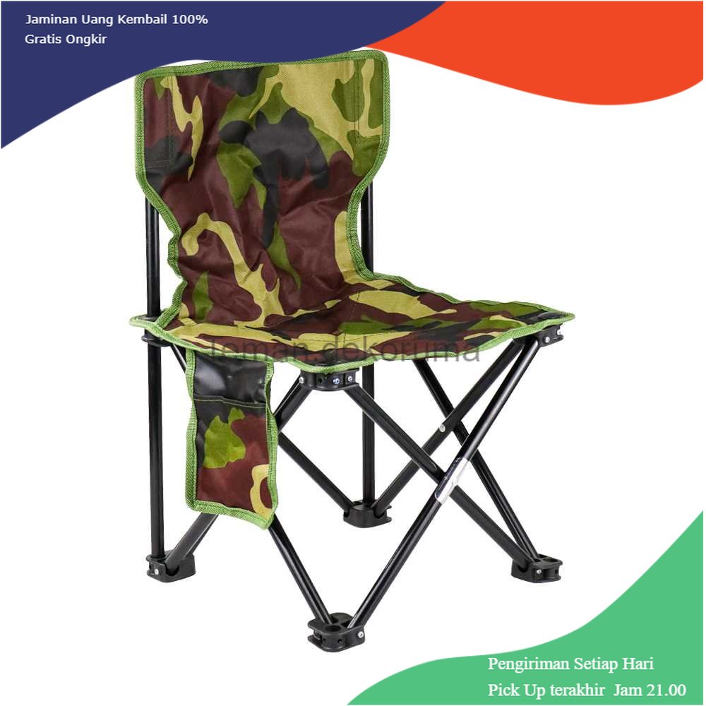 TD - PR TaffSPORT Kursi Lipat Portable Memancing Outdoor Fishing Chair - AAN147