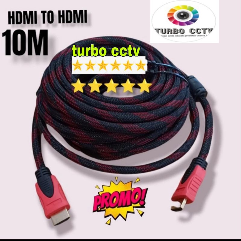 Kabel HDMI Jaring 10 Meter Eyota / Kabel HDMI to HDMI Jaring 10M