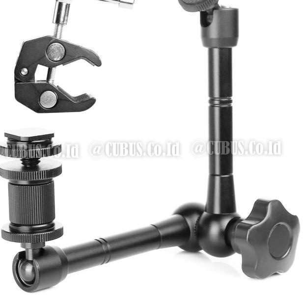 Magic Clamp / Magic Arm 11 Inch includ Super C-Clamp