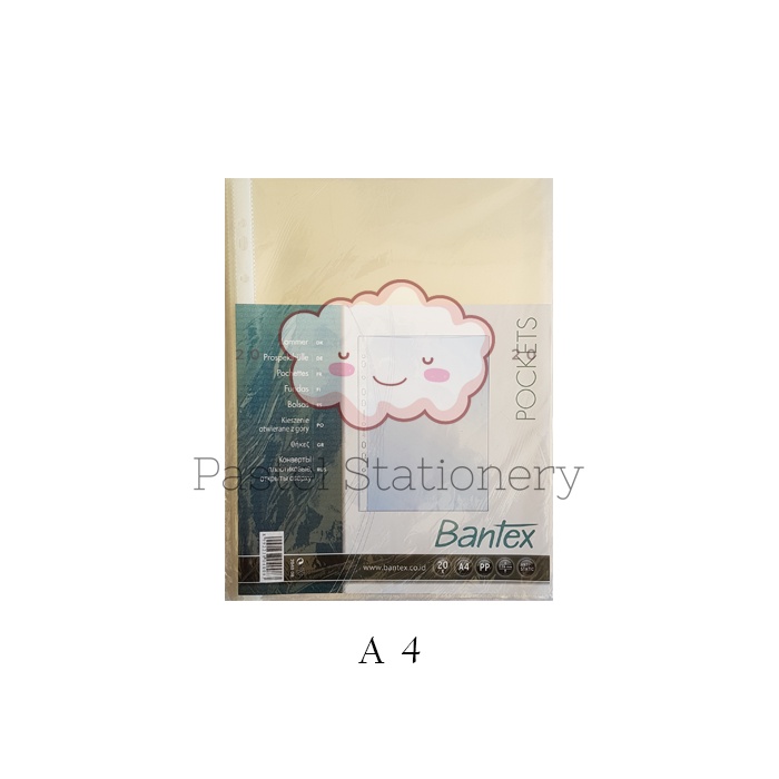 

Sheet Protector A4 Bantex - PP Pocket A4 Bantex