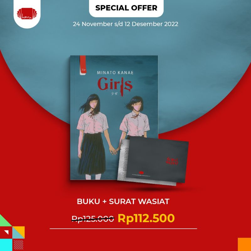 Jual Special Offer Novel Girls - Minato Kanae |Novel Thriller| Penerbit ...