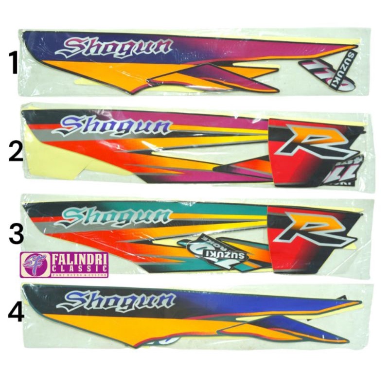 striping suzuki shogun 110 shogun kebo polet shogun kebo
