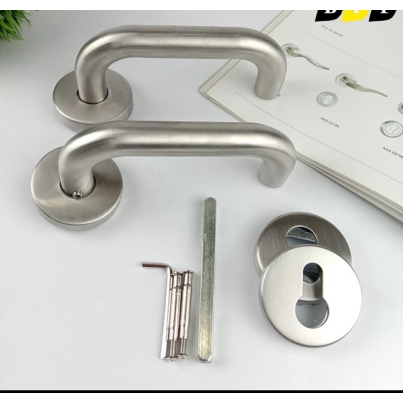 Handle stanlis 304 pintu all merk lever hadle pisah pintu kayu,handle pintu