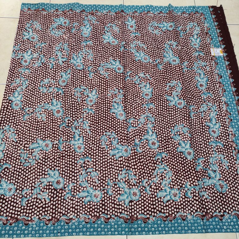 batik tulis lasem krecak biru wardah