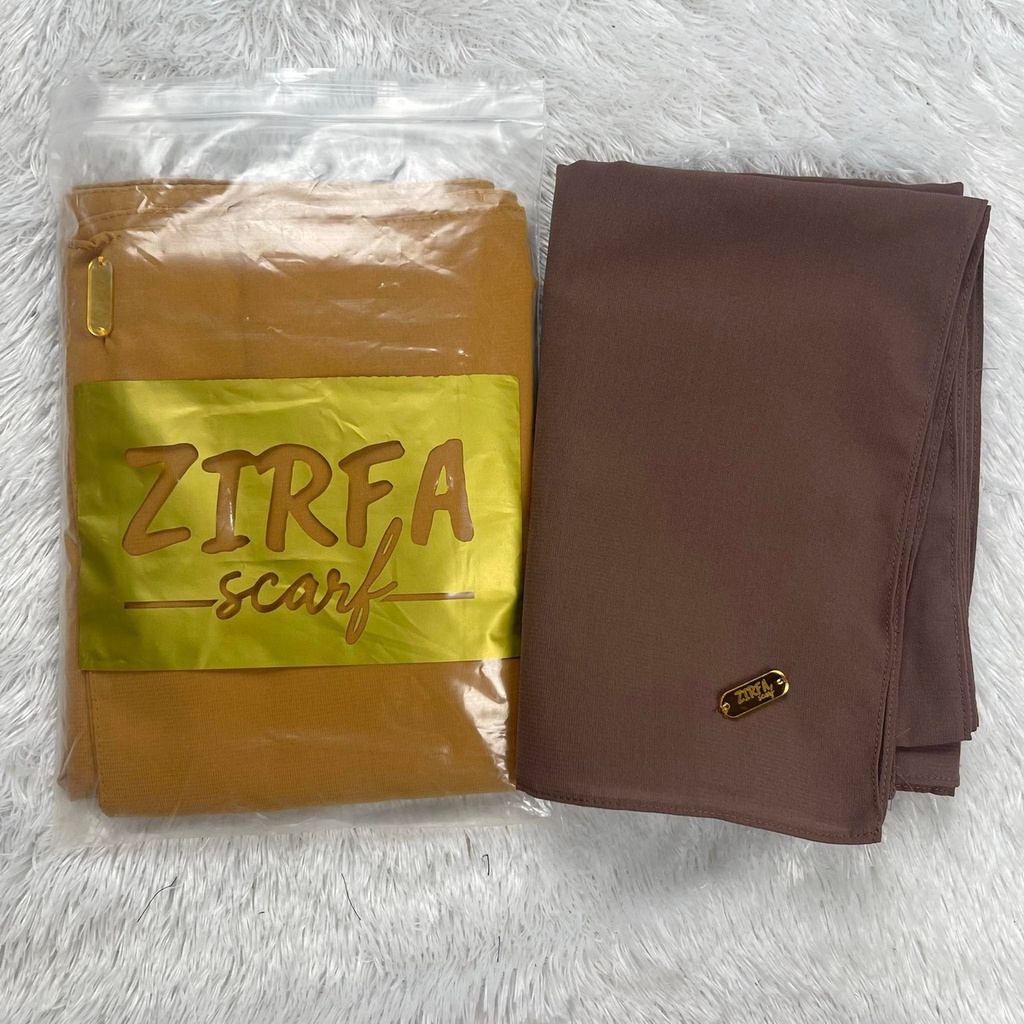 Hijab Segi Empat 130 x 130 Wolfis Premium by Zirfa Scarf