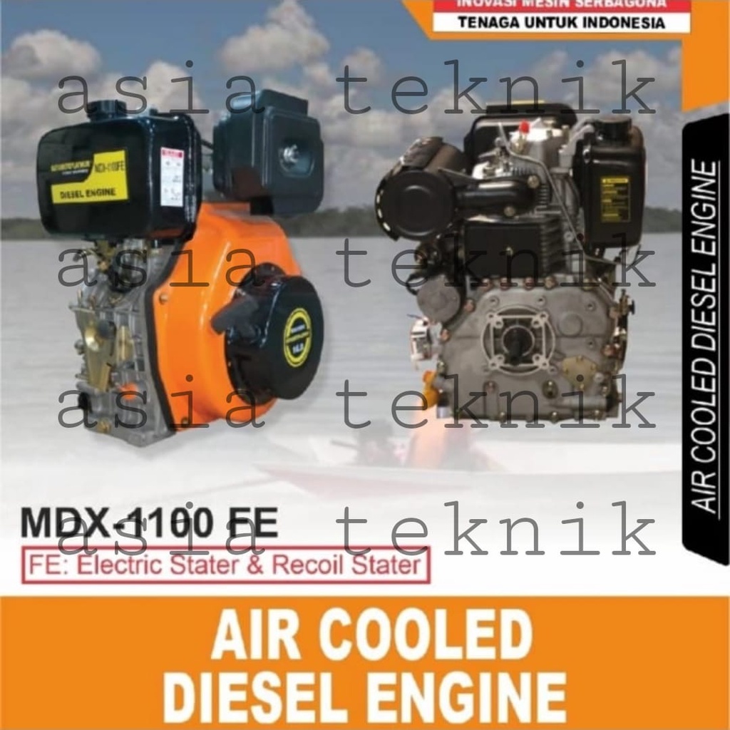 Mesin Penggerak Diesel 18 Hp Matsumoto / Engine Diesel 18 Hp Stater