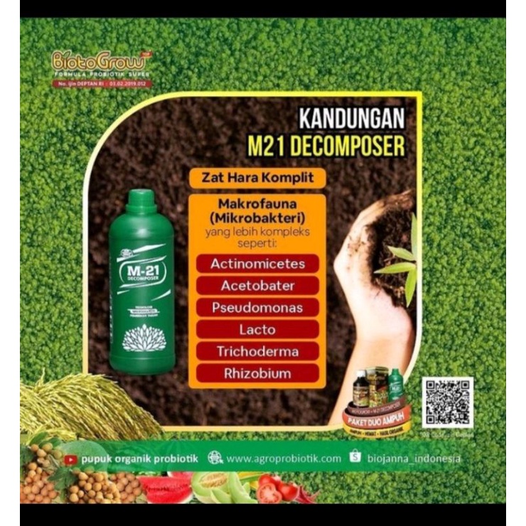 M21#DEKOMPOSER#PEMBENAH TANAH