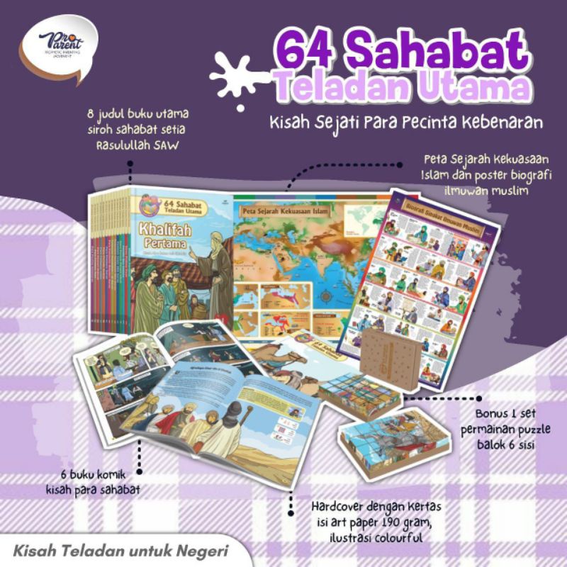 64 Sahabat Teladan Utama