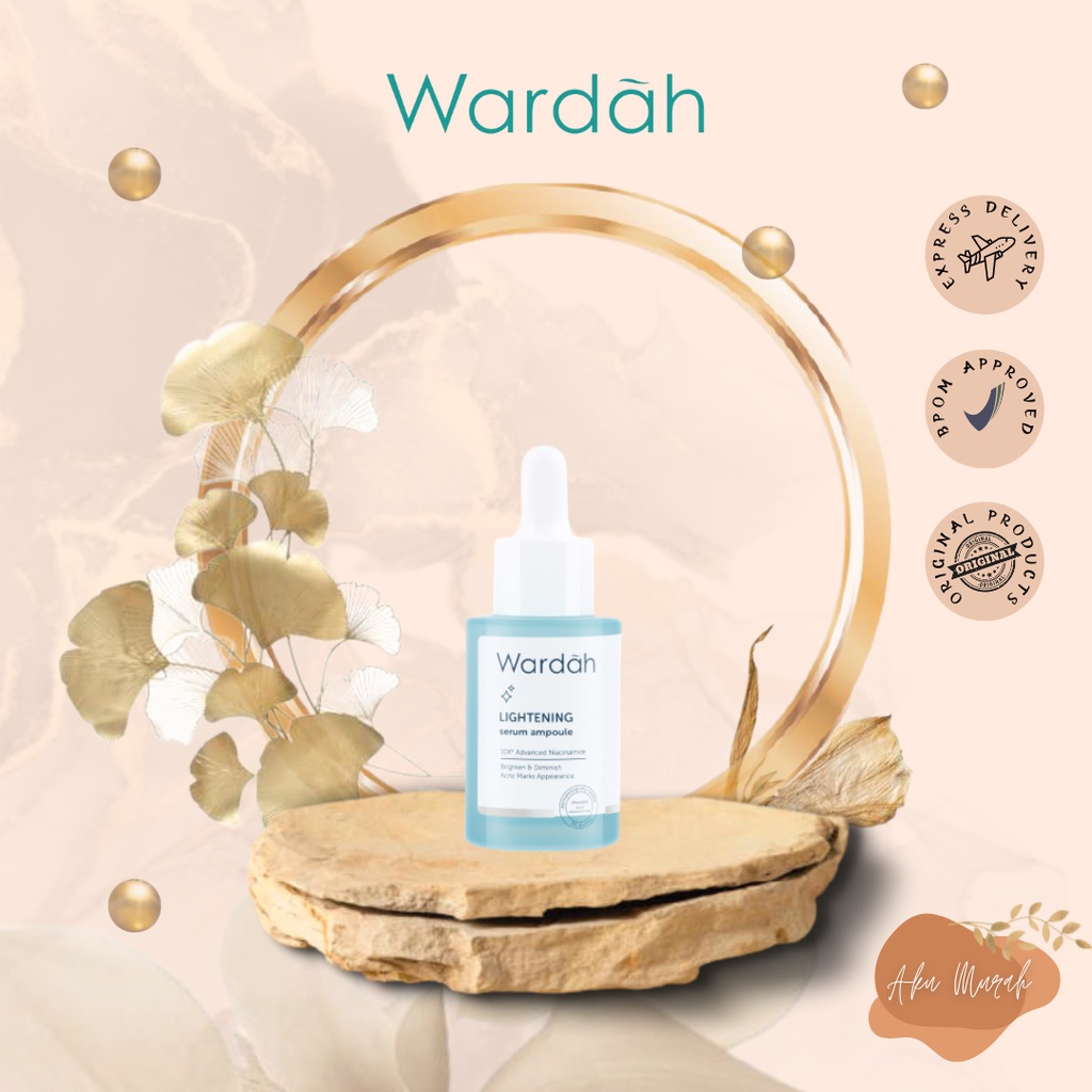 ✨ AKU MURAH ✨ Wardah Lightening Serum Ampoule / Serum dengan 10X Advanced Niacinamide Series