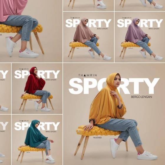 Jilbab Lengan Hijab Tangan Bergo Lengan Jilbab Lengan Panjang Tamrin - Army