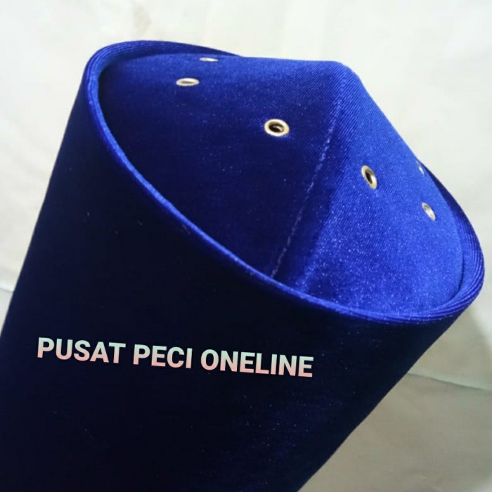 Peci Songkok Kopiah Turki bludru benhur Polos tinggi 20 cm - 9