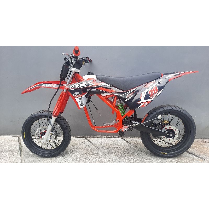 paket modifikasi supermoto tanpa mesin klx gordons