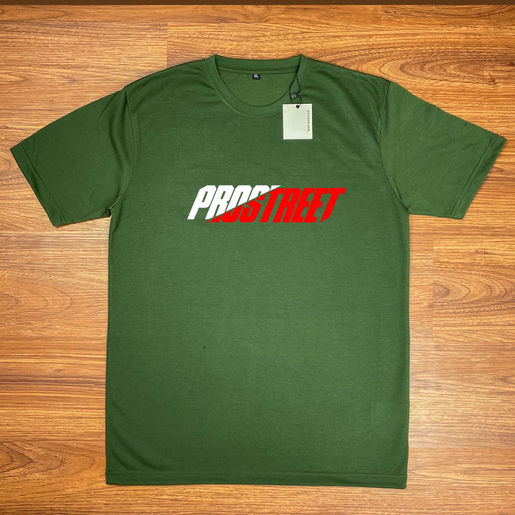 KAOS PROSTREET SABLON DTF PRINTING T-SHIRT PE