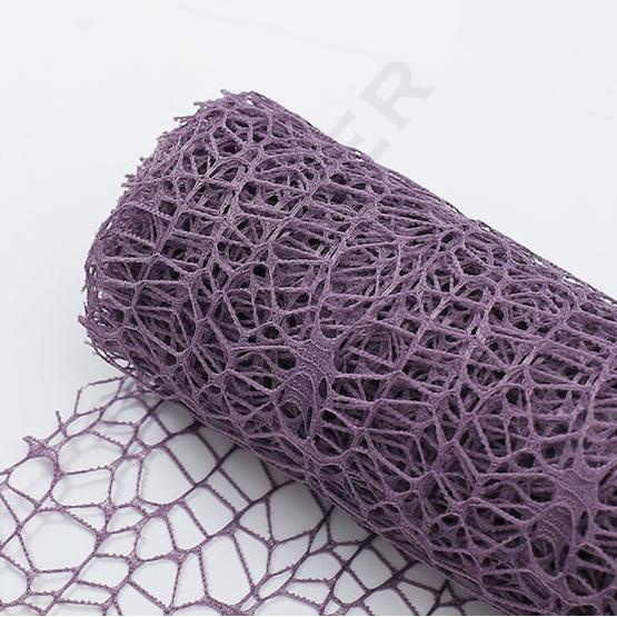 

Flower Wrapping Paper Jaring Spider Polynet Mesh Roll Kertas Buket - Black