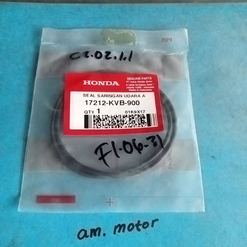 seal, oring box filter kvb, Vario carbu, Honda ori