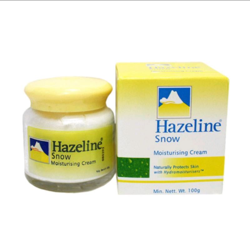 Hazeline Snow Cream Pelembab Moisturizer Wajah Original Malaysia Import 100Gr
