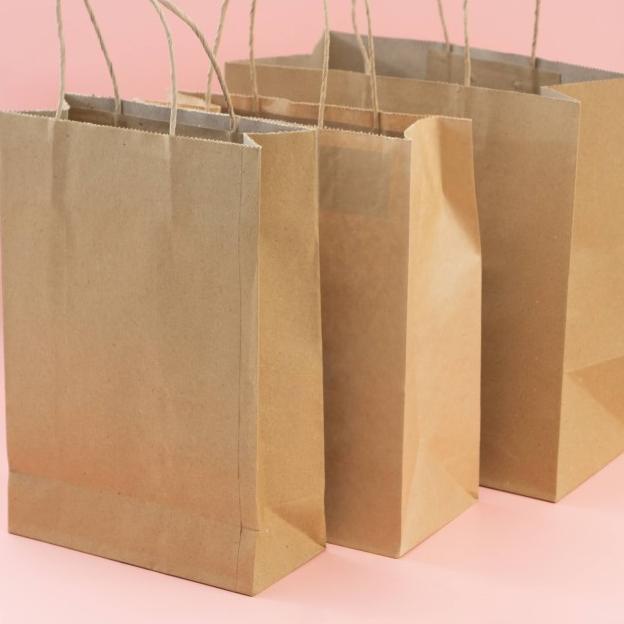 

[Digipack] Brown Paper Bag Tali 24 x 12 x 28 | Kantong Kertas Coklat