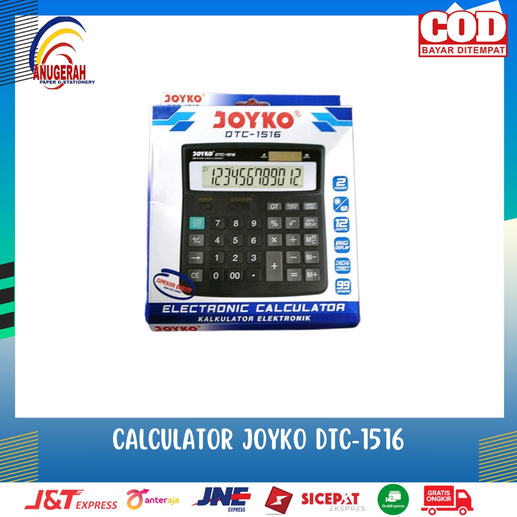 

JOYKO CALCULATOR DTC-1516