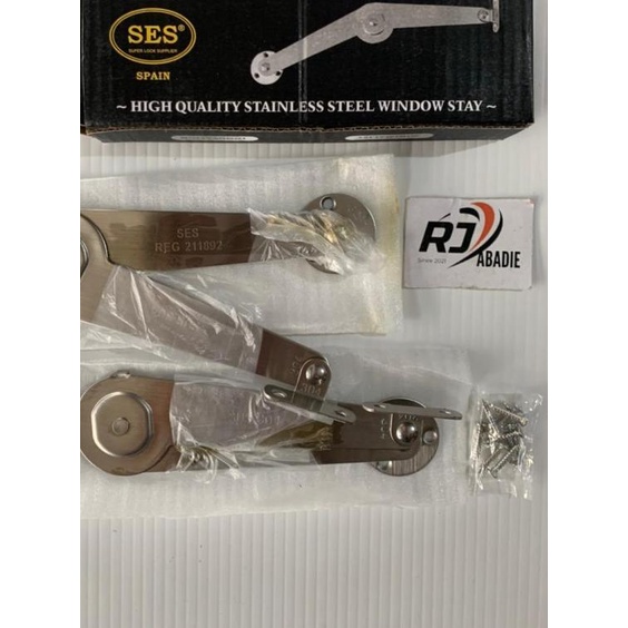 Engsel bunting / salon ses stainless 9"