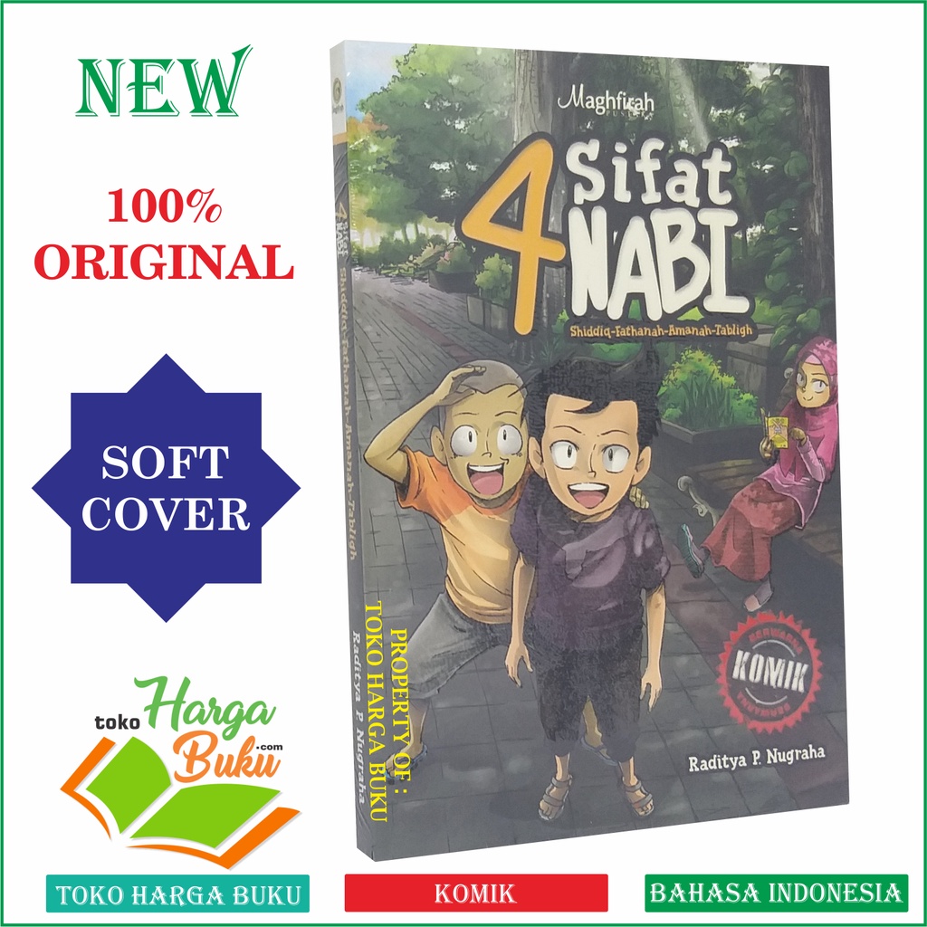 Komik Empat 4 Sifat Nabi ORI - Pustaka Maghfirah