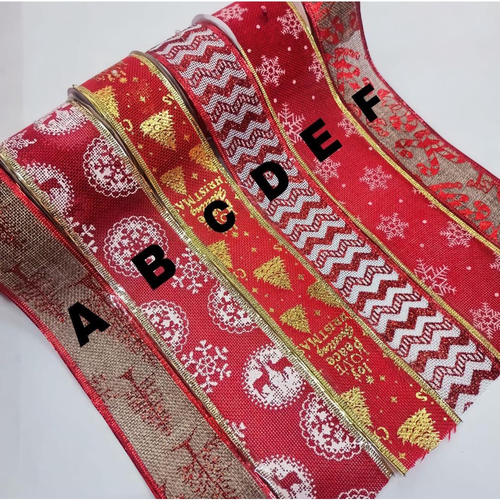 

Pita Natal - Pita Goni Natal - Pita Ribbon Natal Merry Christmas