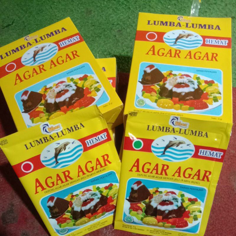 

agar-agar lumba-lumba 6gram