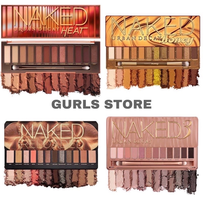 Jual Ud Urban Decay Naked Heat Naked Reloaded Naked Honey Naked Original Sale