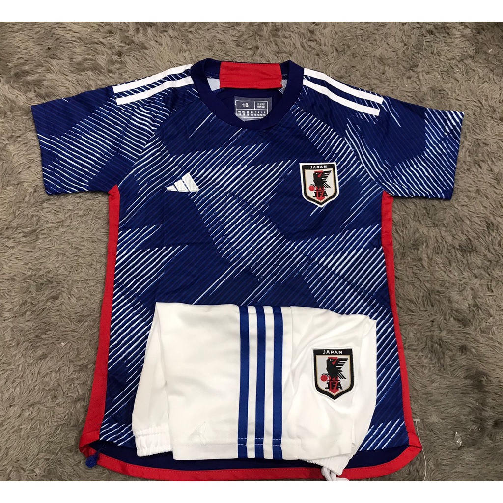 Jersey kids / anak jepang home piala dunia 2022 - 2023 grade ori import