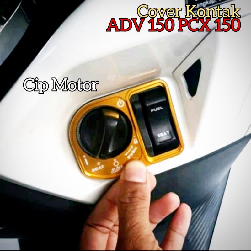 Cover Kunci Kontak ADV 150 PCX 150 BLACK DIAMOND