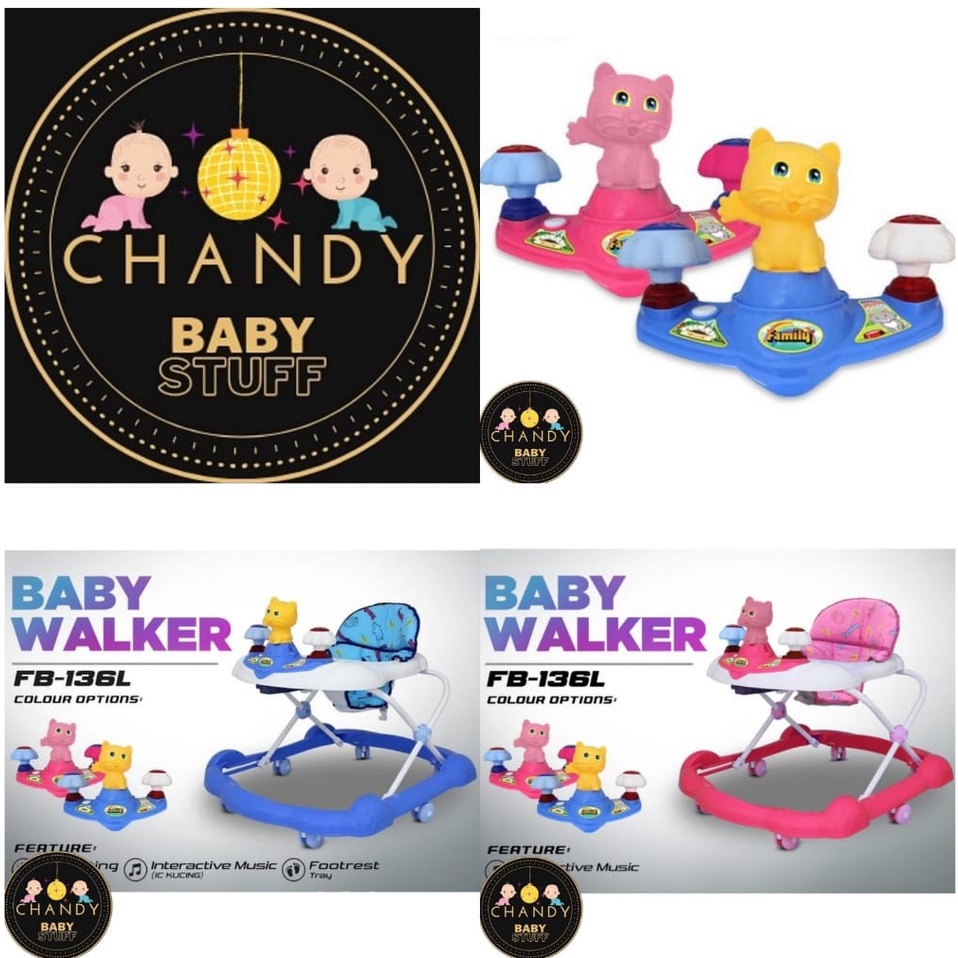 BABY WALKER FAMILY FB-136L MODEL KUCING